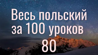 Весь польский за 100 уроков. Польские слова и фразы. Польский с нуля. Польский язык. Часть 80