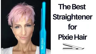 Best Straightener for Short Pixie Cut | Bed Head | Hair Tutorial