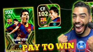 DAVID VILLA 102 PACK OPENING + GAMEPLAY REVIEW |  BEST PLAYER IN EFOOTBALL 24 MOBILE 🐐🔥