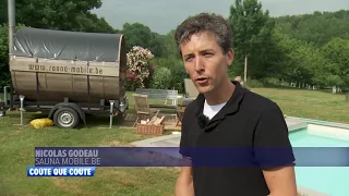 Sauna Mobile, reportage RTL TVI, émission  : "Coûte que coûte".