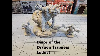 Dinosaur Rampage from The Dragon Trappers Lodge!