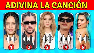 ¡Adivina 21 CANTADORES MÁS POPULARES por CANCIÓN! 🎶 Adivina Quién Canta 🎤