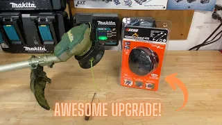 Echo Speed-Feed 400 is an Awesome Upgrade for your String Trimmer! - Makita XRU15 36V + XGT 40v