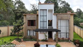 INSIDE 350K NGONG KERARAPON MAISONETTE WITH THE PRIMARY BEDROOM ON GROUND FLOOR!