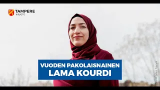 Vieraana vuoden pakolaisnainen Lama Kourdi