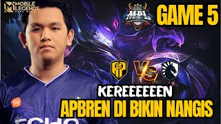 SUMPAAH !! INI TERLALU GG SIH  AJG | APBREN VS  ECHO  FINAL UPPER BRACKET GAME 5 | MPL PH S13