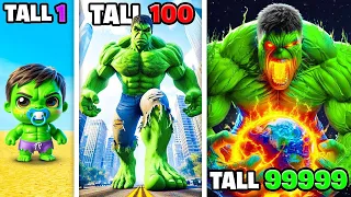 UPGRADING Shortest To TALLEST HULK In GTA 5!