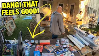 THAT YARD SALE SATISFACTION!