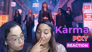 PIXY(픽시) - 'KARMA' MV | LAS MORO REACTION