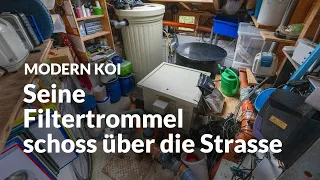 Bernds Filterkammer mit kleinen Umbauten| Modern Koi Blog #6693