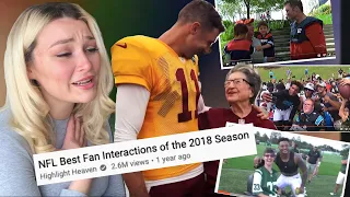 New Zealand Girl reacts to NFL BEST FAN INTERACTIONS 2018 SEASON!