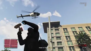 GTAV Pacific Standard helicopter EMP full $ loot with randoms