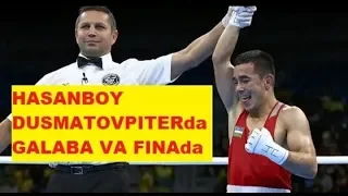 Hasanboy Dusmatov Pitirda g'alaba qozondi.