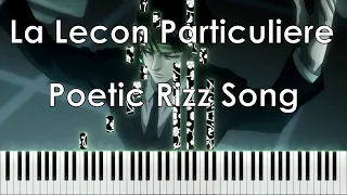 Poetic Rizz - La Lecon Particuliere [Piano Tutorial]