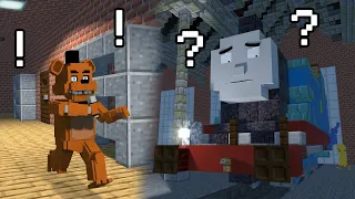 THOMAS! MEETS FREDDY FAZBEAR! IN MINECRAFT ANIMATION!