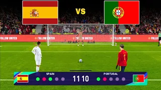 PORTUGAL VS SPAIN ! RONALDO VS MORATA ! PENALTY SHOOTOUT 2024
