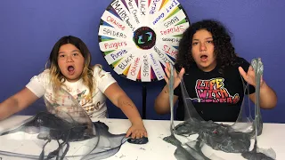 Mystery Wheel of Slime Challenge Challenge Halloween Edition