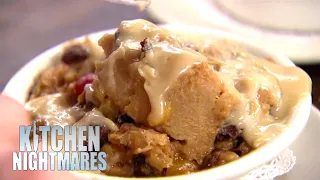 Gordon Ramsay Finds Bread & Butter Pudding DELICIOUS | Kitchen Nightmares