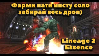 Проходи эту зону в соло, лутай дроп, одевай персонажа в Lineage 2 Essence - Подземелье Грез