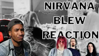 *FIRST TIME LISTENING* NIRVANA - BLEW (REACTION!!!)