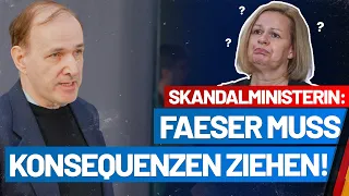 💥Polit-Skandal: Frau Faeser muss Konsequenzen ziehen! Dr. Gottfried Curio - AfD-Fraktion Bundestag