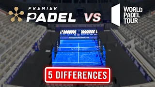 PREMIER PADEL vs WORLD PADEL TOUR *5 DIFFERENCES* - the4Set Padel
