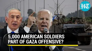 Iran Drops A Bombshell; '5,000 American Soldiers Assisting Israel In Gaza' | U.S. Responds