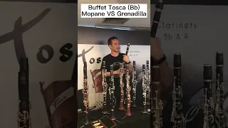 Buffet Crampon Tosca Clarinet Mopane VS Grenadilla