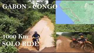 Moto Solo Ride,  Gabon  ➡ Congo 🏍