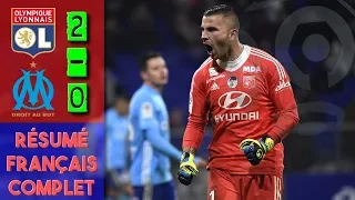 LYON 2-0 MARSEILLE / RÉSUMÉ FRANÇAIS COMPLET HD