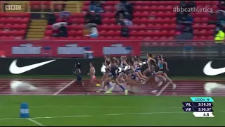 Gateshead Diamond League 1500m Women’s Race Laura Muir Gold