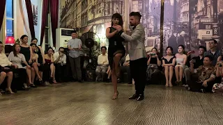 Rodrigo Fonti & Majo Martirena, May 2023, 3 of 4 Shenzhen China dancing w/ music Pugliese (Video 4K)