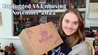 Unplugged YA Unboxing || November 2022 || Where I basically can't breathe the entire time