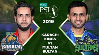 Match 2: Full Match Highlights Karachi Kings v Multan Sultan | HBL PSL 4 | 2019