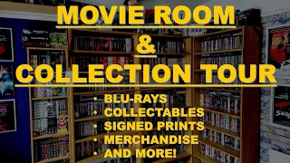 MOVIE ROOM/BLU-RAY COLLECTION TOUR