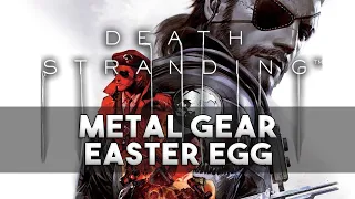 Death Stranding - Metal Gear Easter Egg (Game Over)