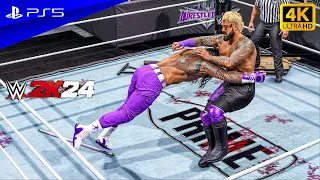 WWE 2K24 - Roman Reigns vs. Solo Sikoa | Extreme Rules Match at Wrestlemania | PS5™ [4K60]