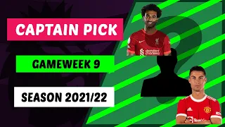 FPL Gameweek 9 Best Captain Pick | Fantasy Premier League 2021/22