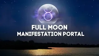 FULL MOON MANIFESTATION PORTAL | 963hz | FREQUENCY SLEEP MEDITATION MUSIC | KUNDALINI ENERGY