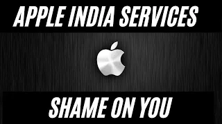 Apple India Service Centres - Shame on You #appleindia #apple