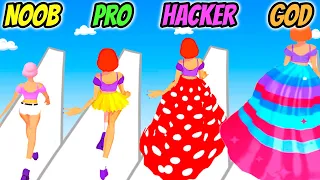 Hover Skirt - NOOB vs PRO vs HACKER vs GOD