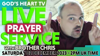 DECEMBER LIVE PRAYER SERVICE With Brother Chris! | Healing | Deliverance | Miracles!