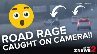 Road rage caught on camera in Guilford County