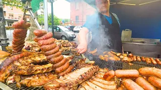 Supreme Grill of Brazilian Meat, Maxi Sausages, Huge Burgers & more Street Food