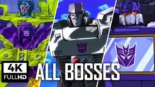 TRANSFORMERS: DEVASTATION All Boss Battles 4K 60FPS Ultra HD