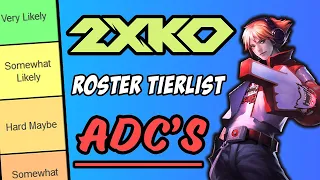 Who's Going To Be In 2XKO? ADC Roster Tierlist!