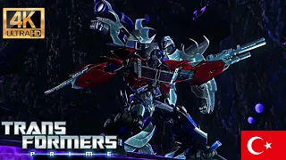 Transformers Prime - Optimus Ve Megatron Unicron'a Karşı (4K ULTRA HD - TÜRKÇE DUBLAJ)