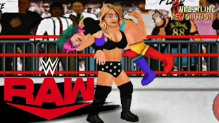Asuka vs. Charlotte Flair: Raw, May. 24, 2021 | Wrestling Revolution
