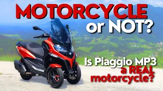 Is Piaggio MP3 legit Motorcycle?