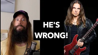 MEGADETH is WRONG! My PROBLEM with KIKO LOUREIRO